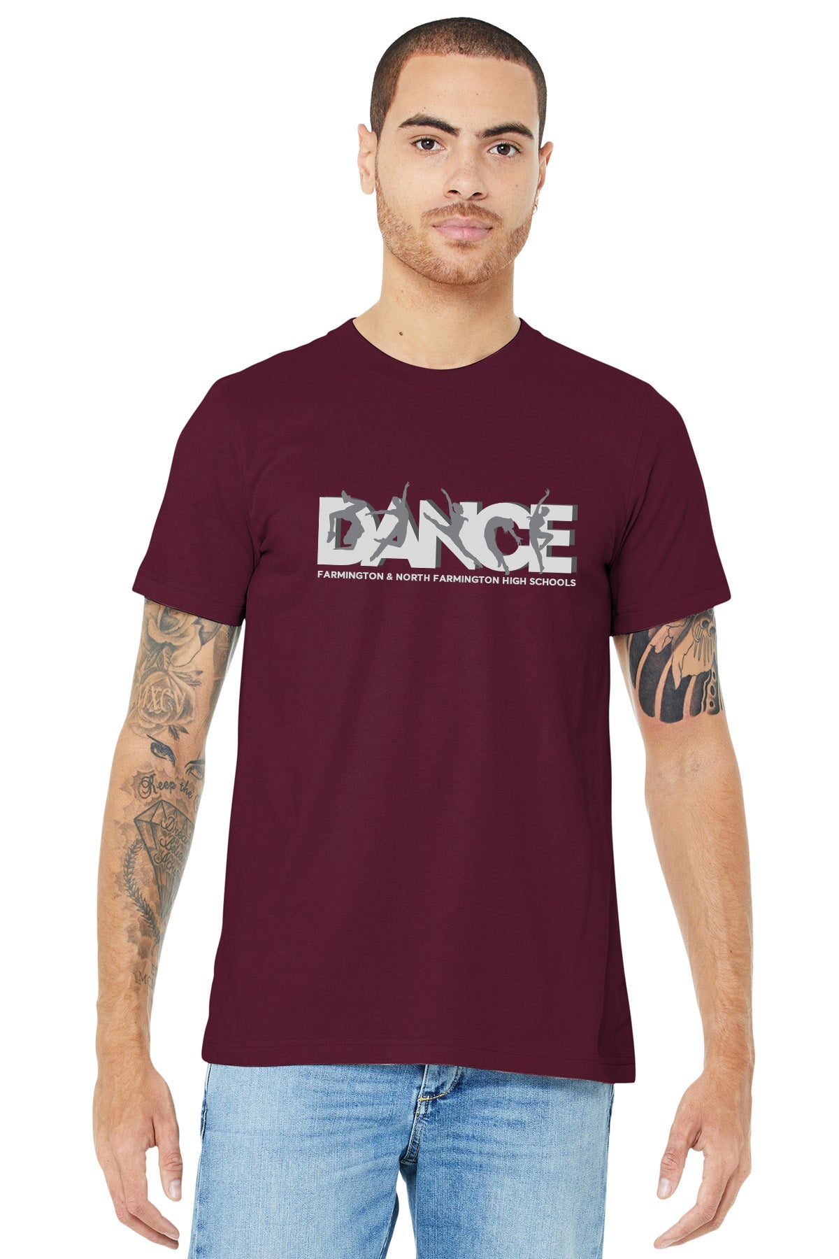 Farmington Hills High School Dance Program - Bella + Canvas Unisex 100% Cotton T-Shirt
