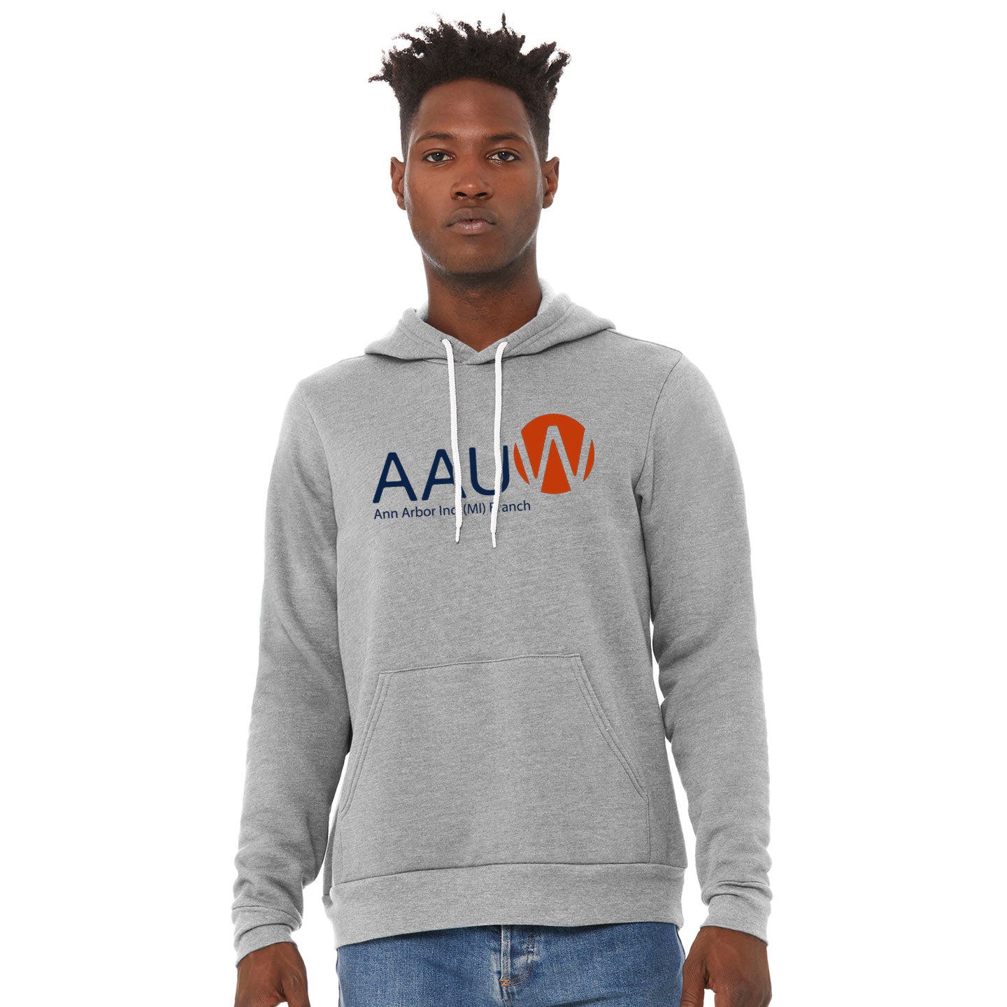 AAUW - Printed Bella+Canvas Unisex Sponge-Fleece Pullover Hoodie
