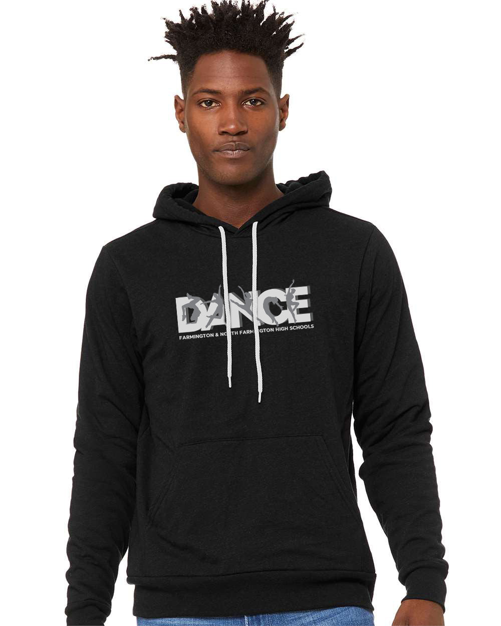 Farmington Hills High School Dance Program - BELLA + CANVAS Sponge Fleece Pullover Hoodie