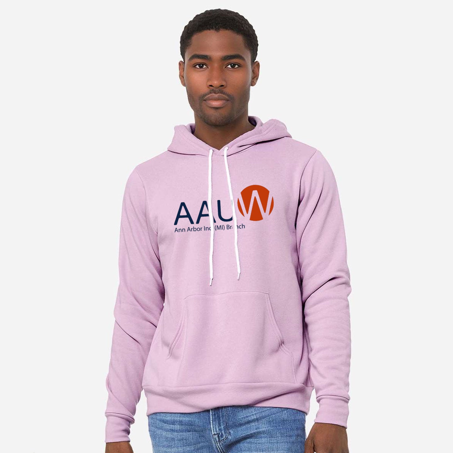 AAUW - Printed Bella+Canvas Unisex Sponge-Fleece Pullover Hoodie
