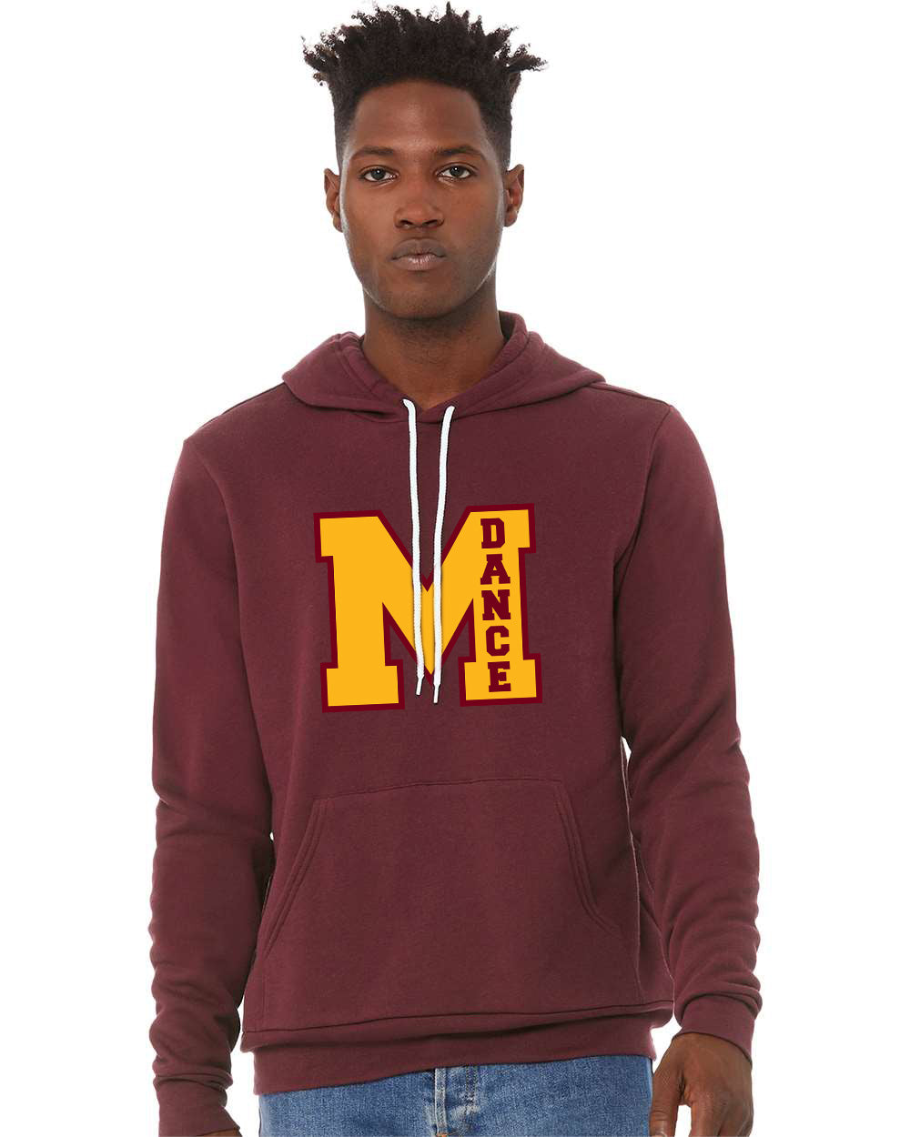 Mercy Varsity Dance -Bella+Canvas Unisex Sponge Fleece Pullover Hoodie