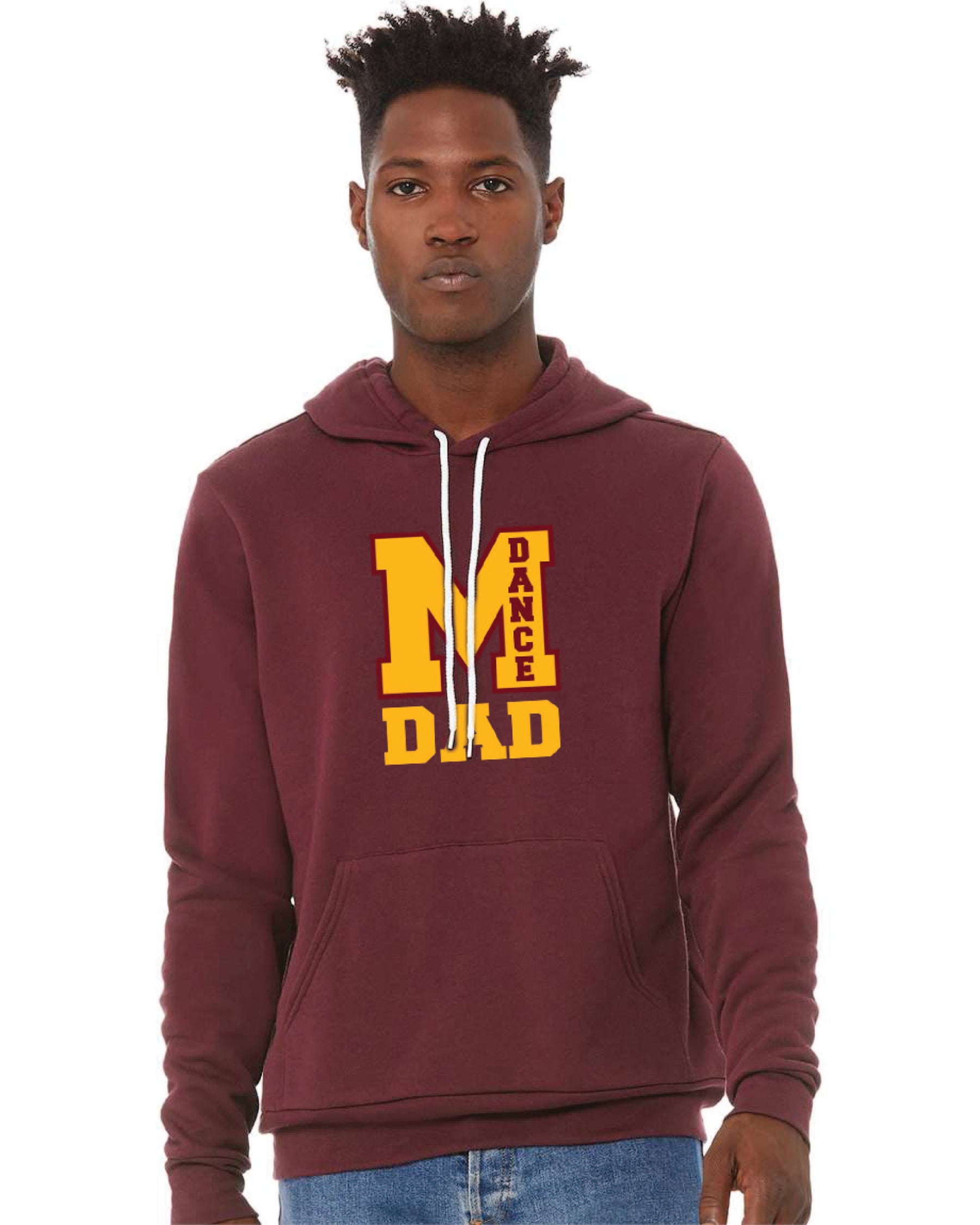 Mercy High School -  Varsity Dance -Bella + Canvas Adult/Unisex Sponge Fleece Pullover Hoodie