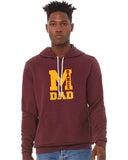 Mercy High School -  Varsity Dance -Bella + Canvas Adult/Unisex Sponge Fleece Pullover Hoodie