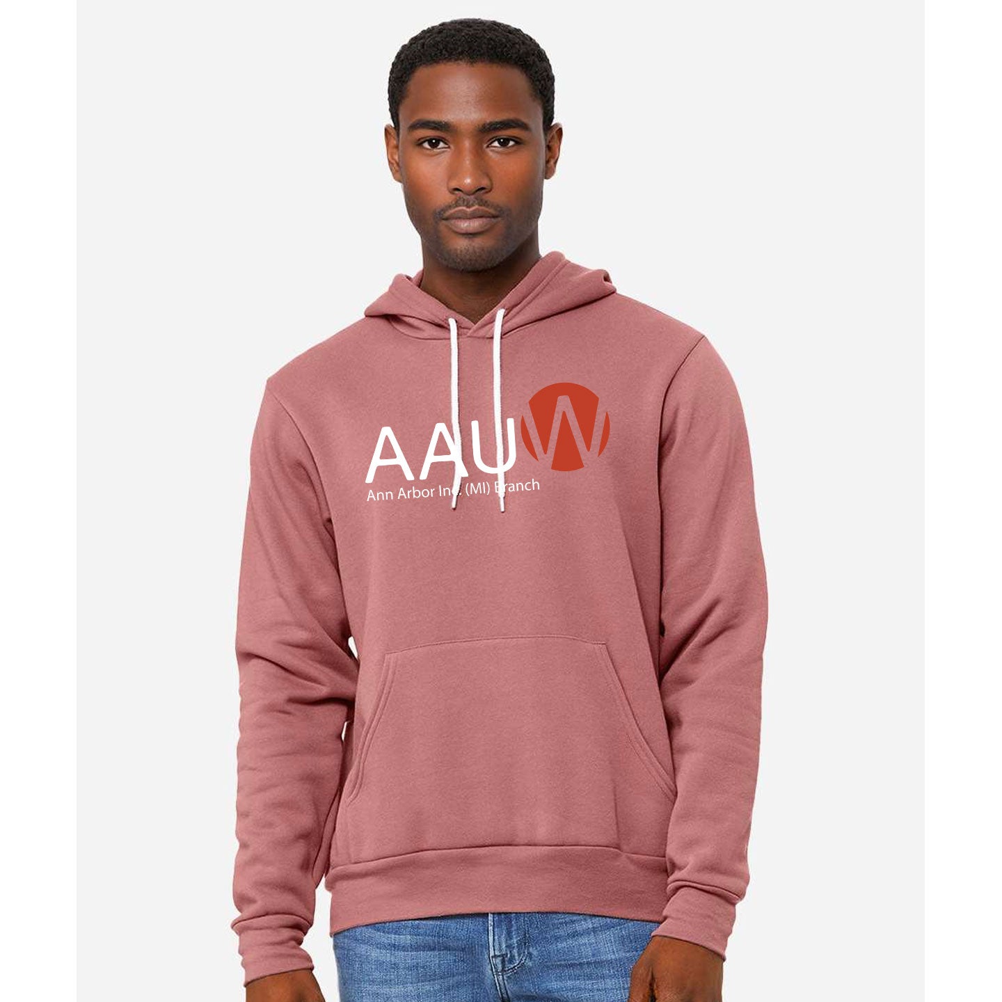 AAUW - Printed Bella+Canvas Unisex Sponge-Fleece Pullover Hoodie