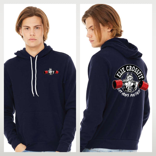 Elie Crossfit - Staff Version - Bella + Canvas Sponge Fleece Pullover Hoodie