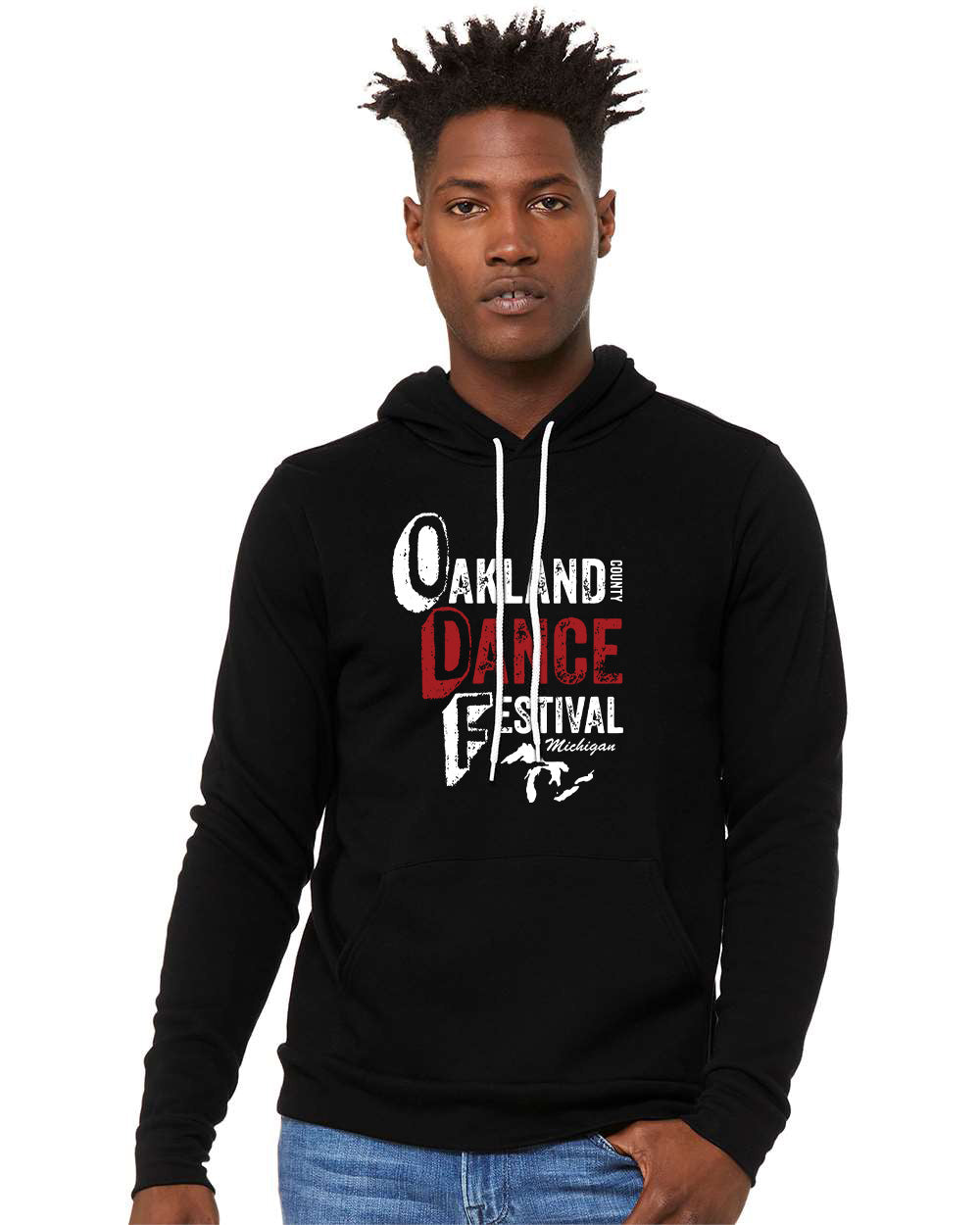 POP-Oakland Dance Festival - Pullover Hoodie BELLA + CANVAS Sponge Fleece