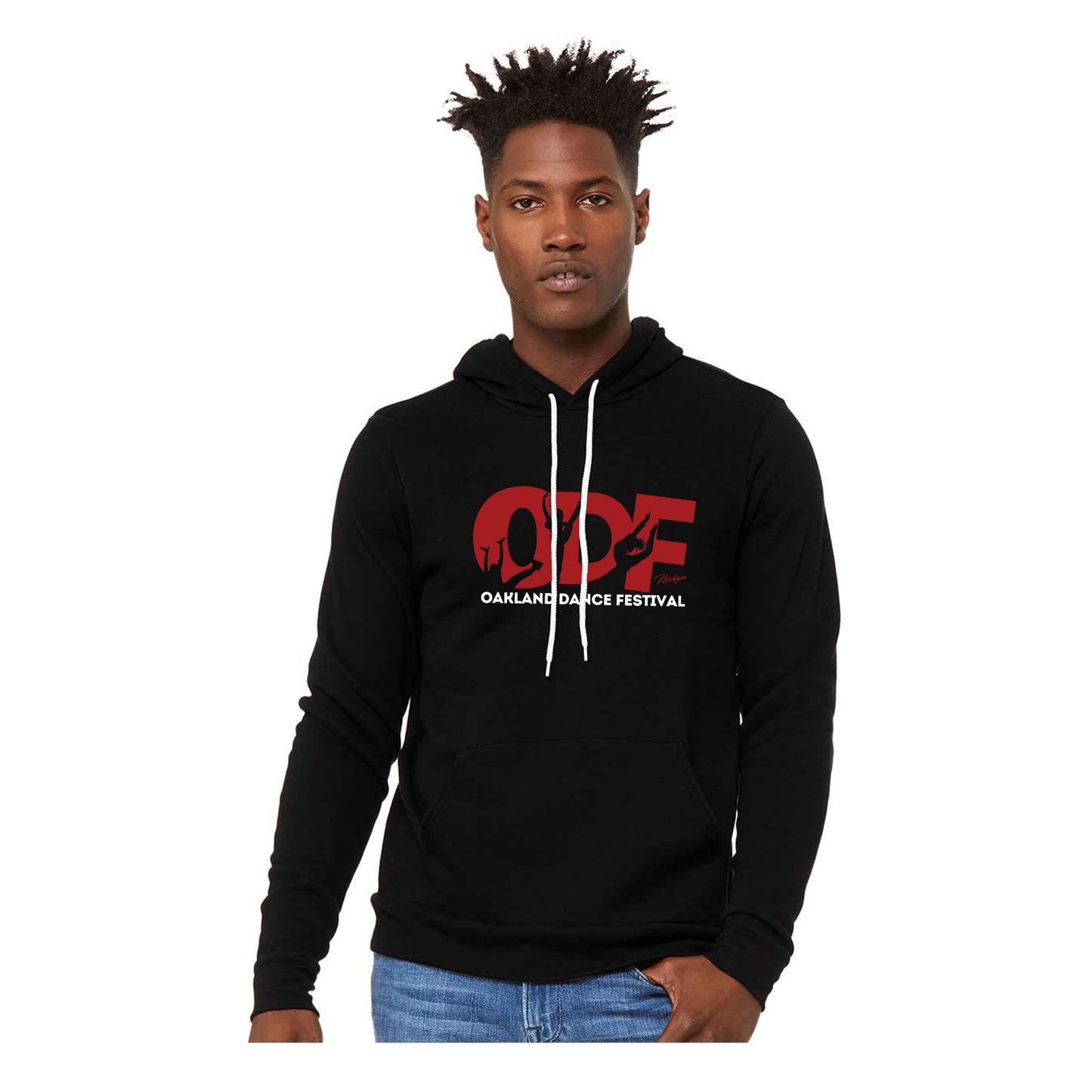 Oakland Dance Festival - BELLA + CANVAS Sponge Fleece Pullover Hoodie