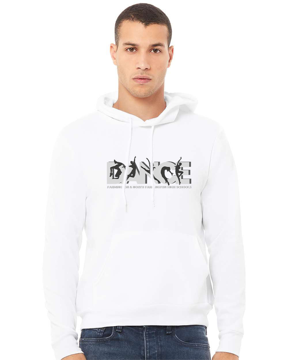 Farmington Hills High School Dance Program - BELLA + CANVAS Sponge Fleece Pullover Hoodie