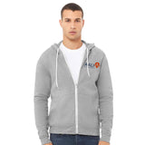 AAUW - Printed Bella+Canvas Unisex Sponge-Fleece Zip Hoodie