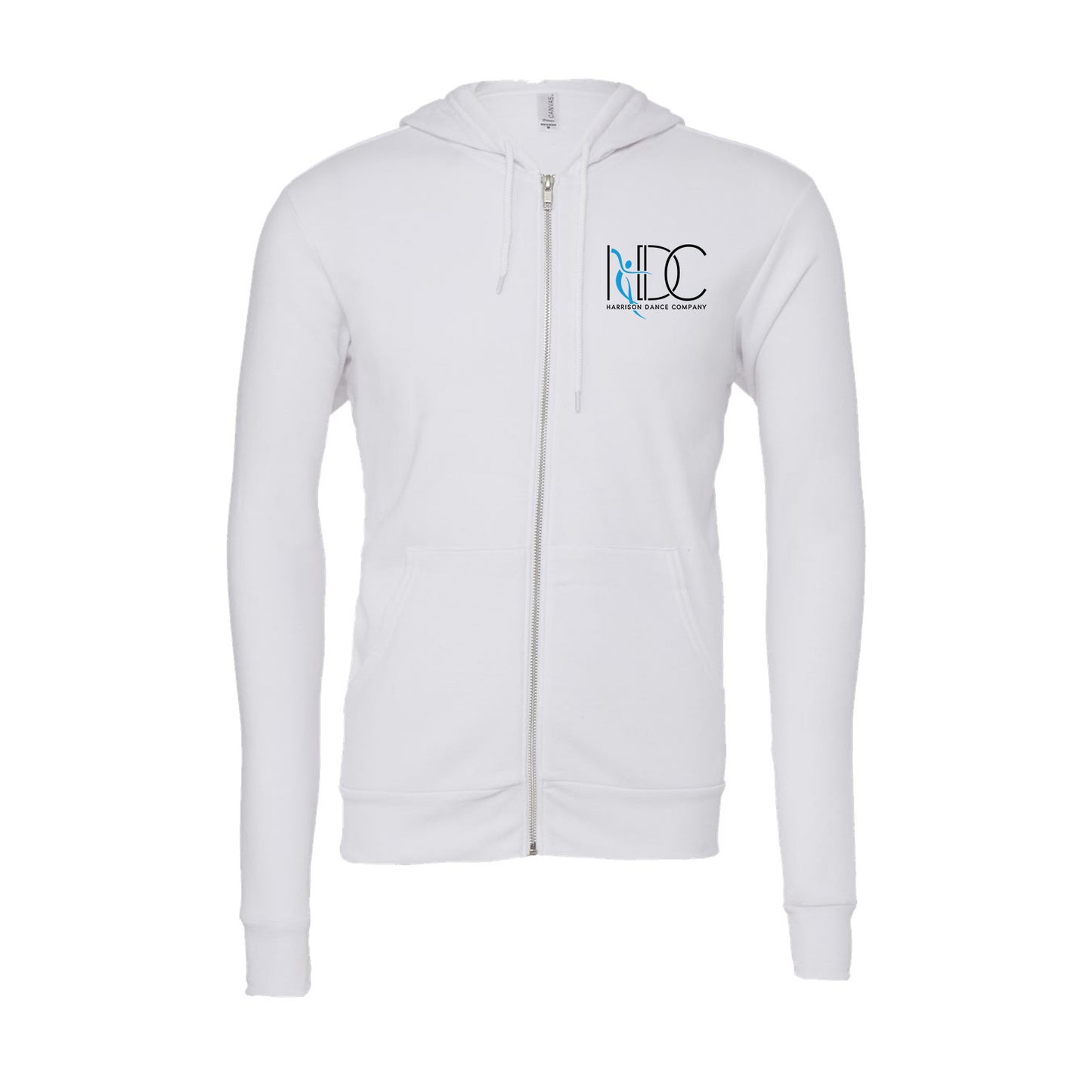 Harrison Dance Company - BELLA + CANVAS Sponge Fleece Full-Zip Hoodie