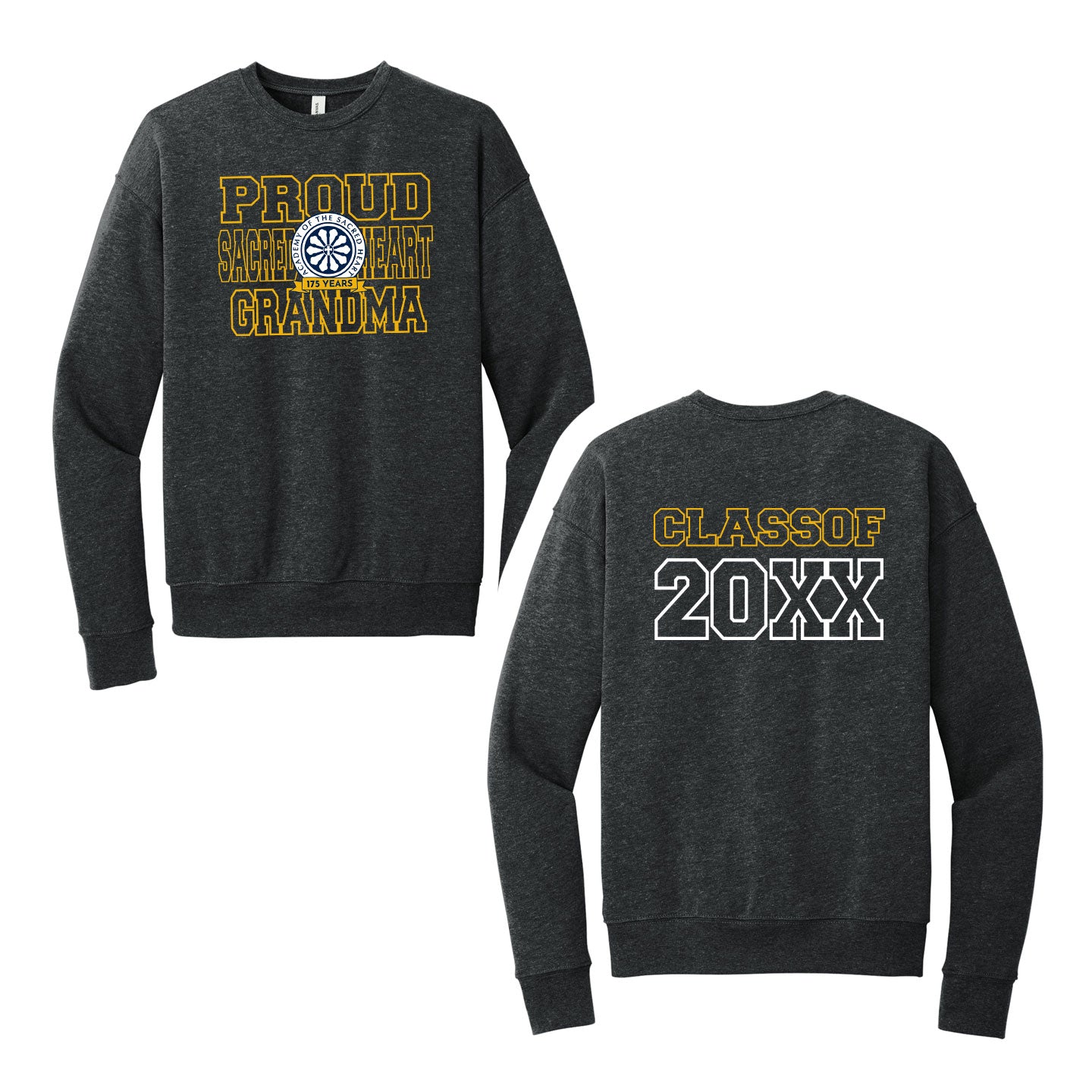 ASH - Printed Proud ASH Family Unisex Bella+Canvas Sponge Fleece Sweatshirt