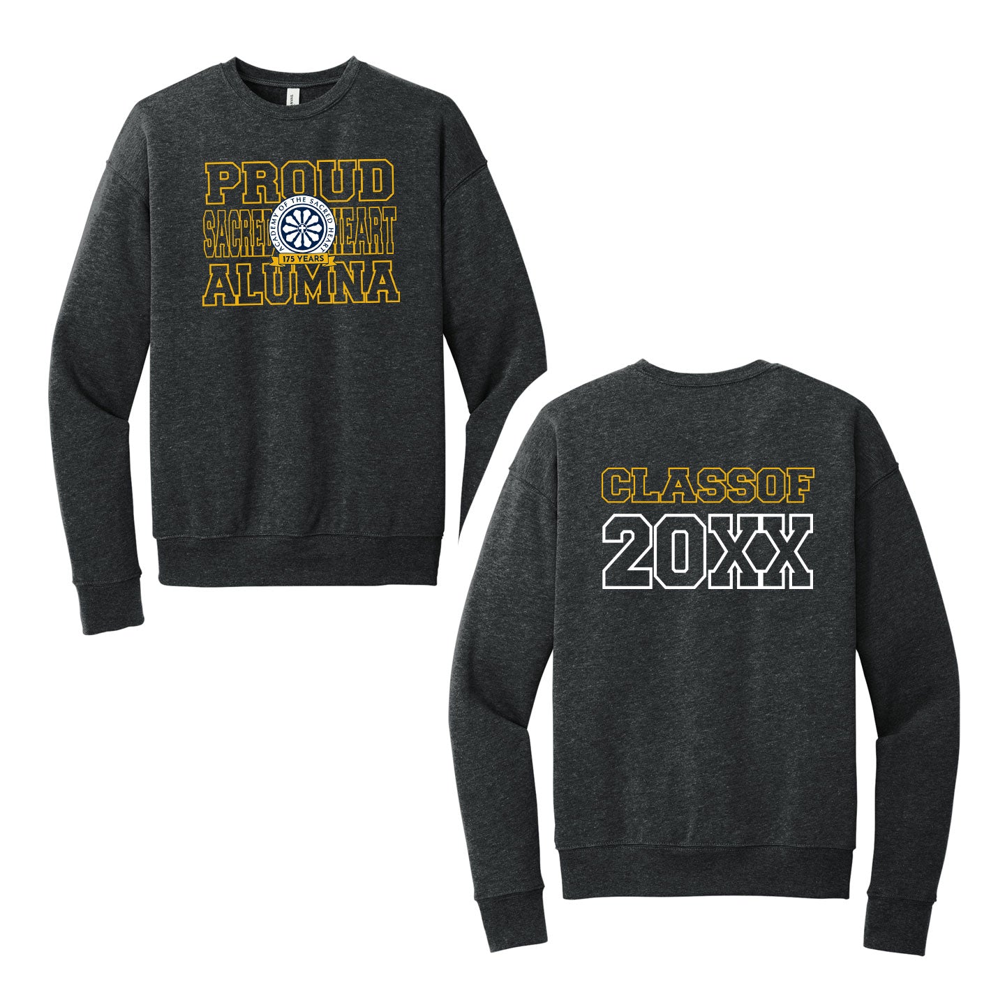 ASH - Printed Proud ASH Family Unisex Bella+Canvas Sponge Fleece Sweatshirt