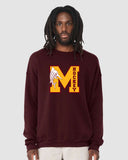 Mercy High School - Hockey - Bella + Canvas Adult/Unisex Drop Shoulder Fleece