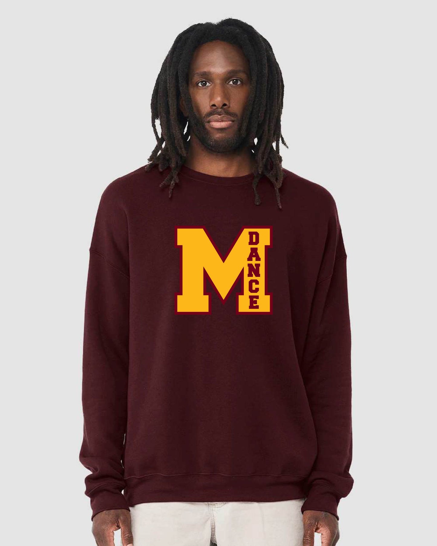 Mercy Varsity Dance - Bella + Canvas Unisex Drop Shoulder Fleece