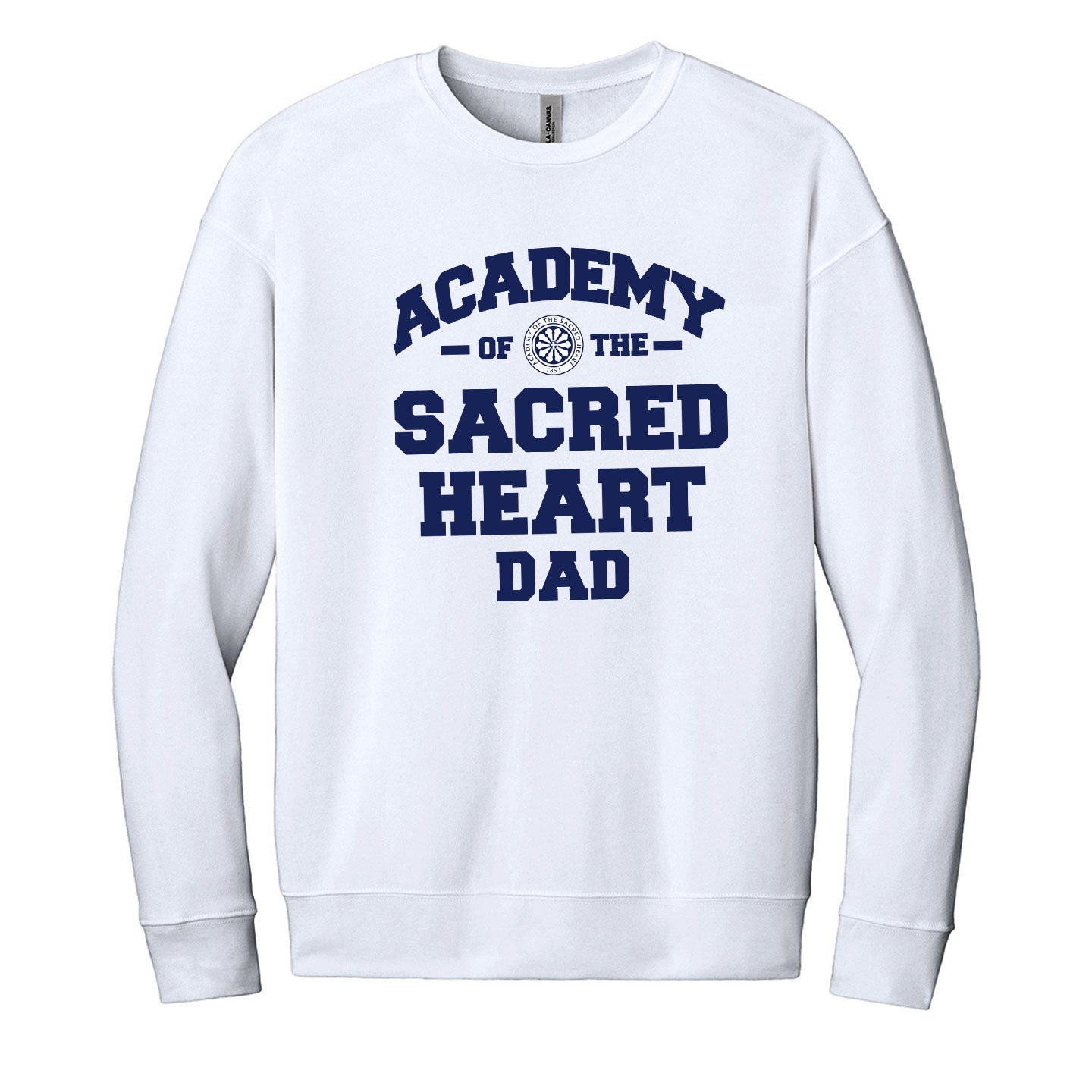 ASH - Printed Athletic ASH Family Unisex Bella+Canvas Sponge Fleece Sweatshirt
