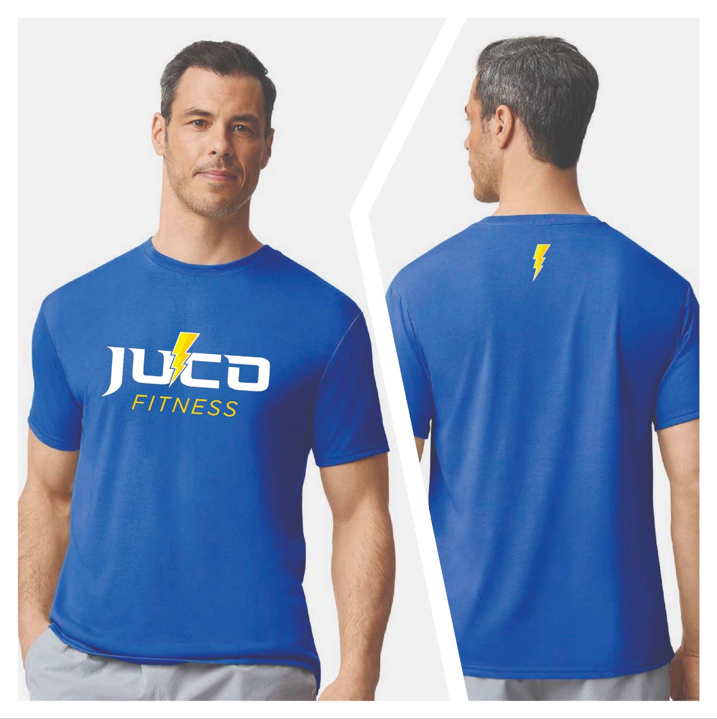 JUCO Fitness - Royal Gildan Unisex Performance Polyester T-Shirt