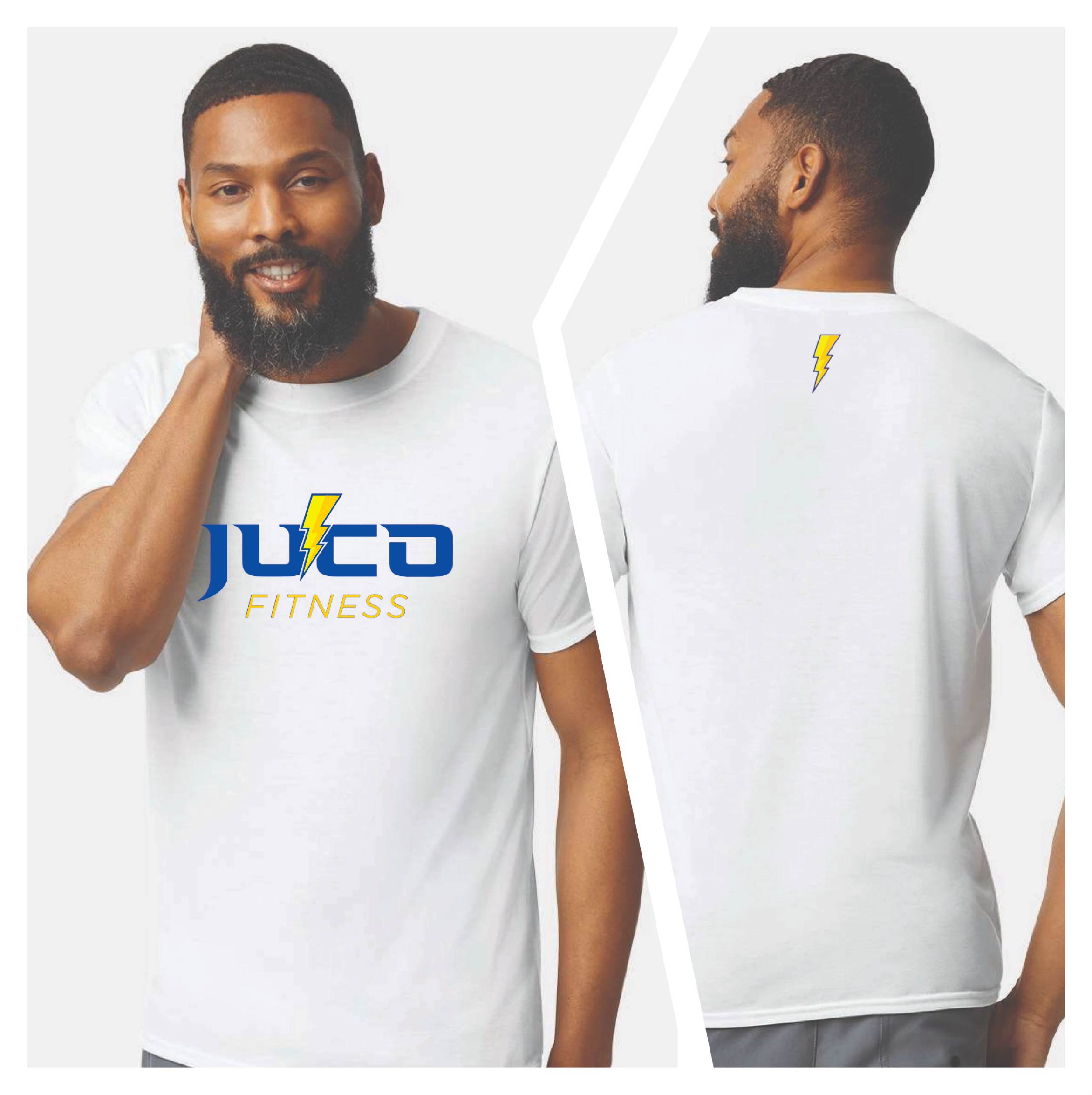 JUCO Fitness - White Gildan Unisex Performance Polyester T-Shirt