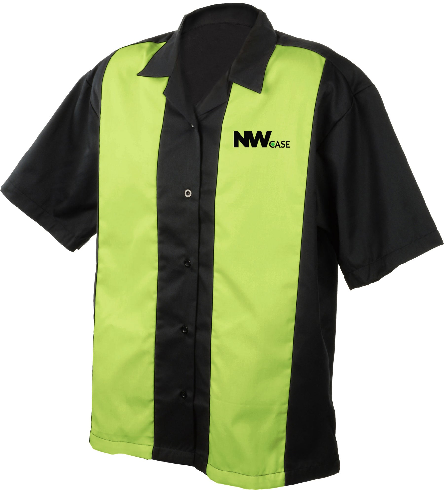 Nationwide Case Embroidered Retro Bowling Shirts