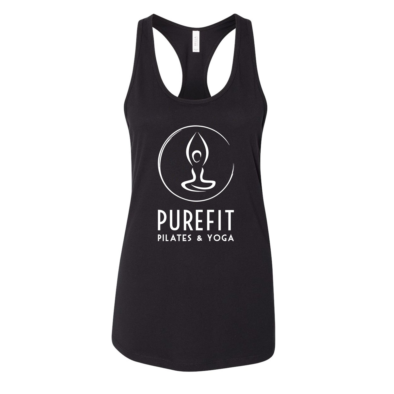 Pure Fit Bella + Canvas Women's 100% Cotton Jersey Racerback Tank Top