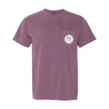 New City School - Circle Pocket Print  -Comfort Colors Unisex Garment-Dyed Heavyweight Pocket T-Shirt