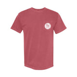 New City School - Circle Pocket Print  -Comfort Colors Unisex Garment-Dyed Heavyweight Pocket T-Shirt