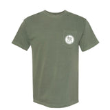New City School - Circle Pocket Print  -Comfort Colors Unisex Garment-Dyed Heavyweight Pocket T-Shirt