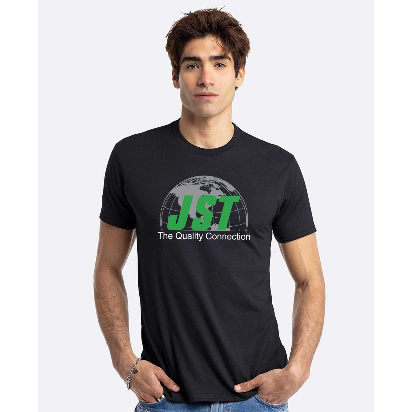 JST - Next Level Unisex 60/40 Blend Printed T-Shirt with Full Front