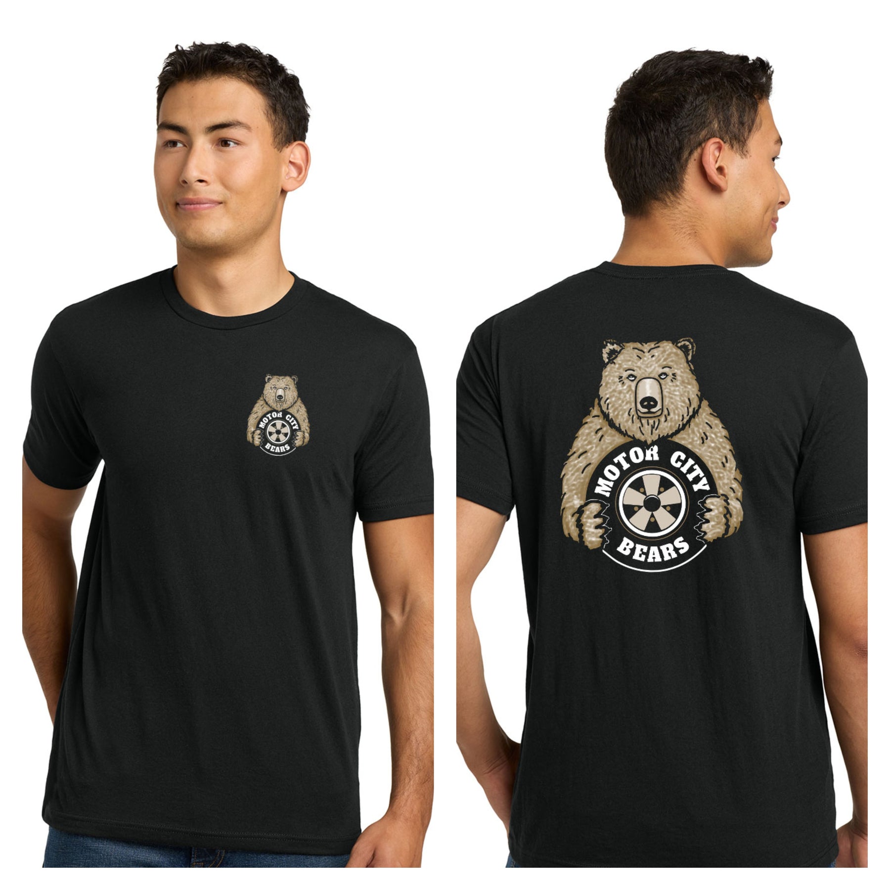 Motor City Bears -  2-Sided Next Level Unisex Blend T-Shirt