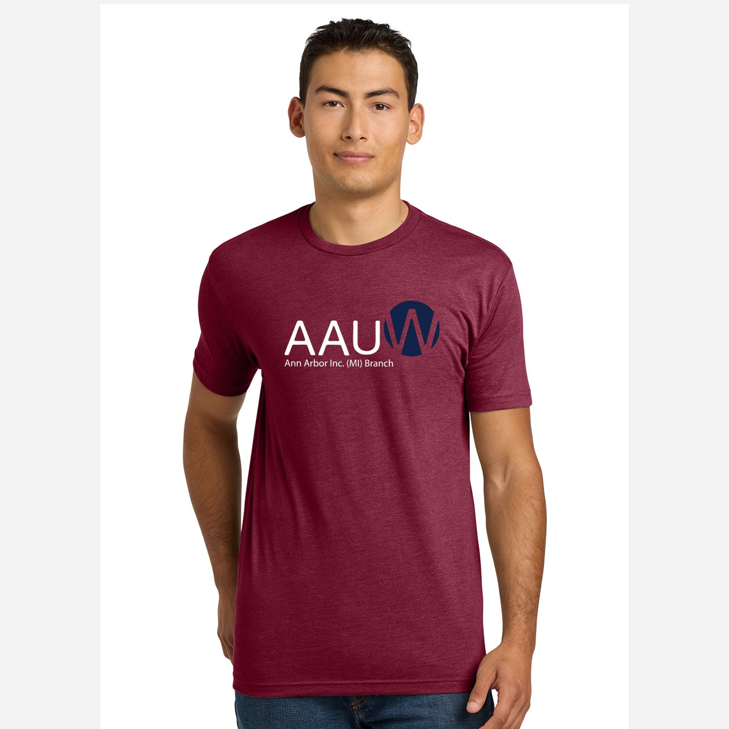 AAUW - Printed Next Level Unisex Blend T-Shirt