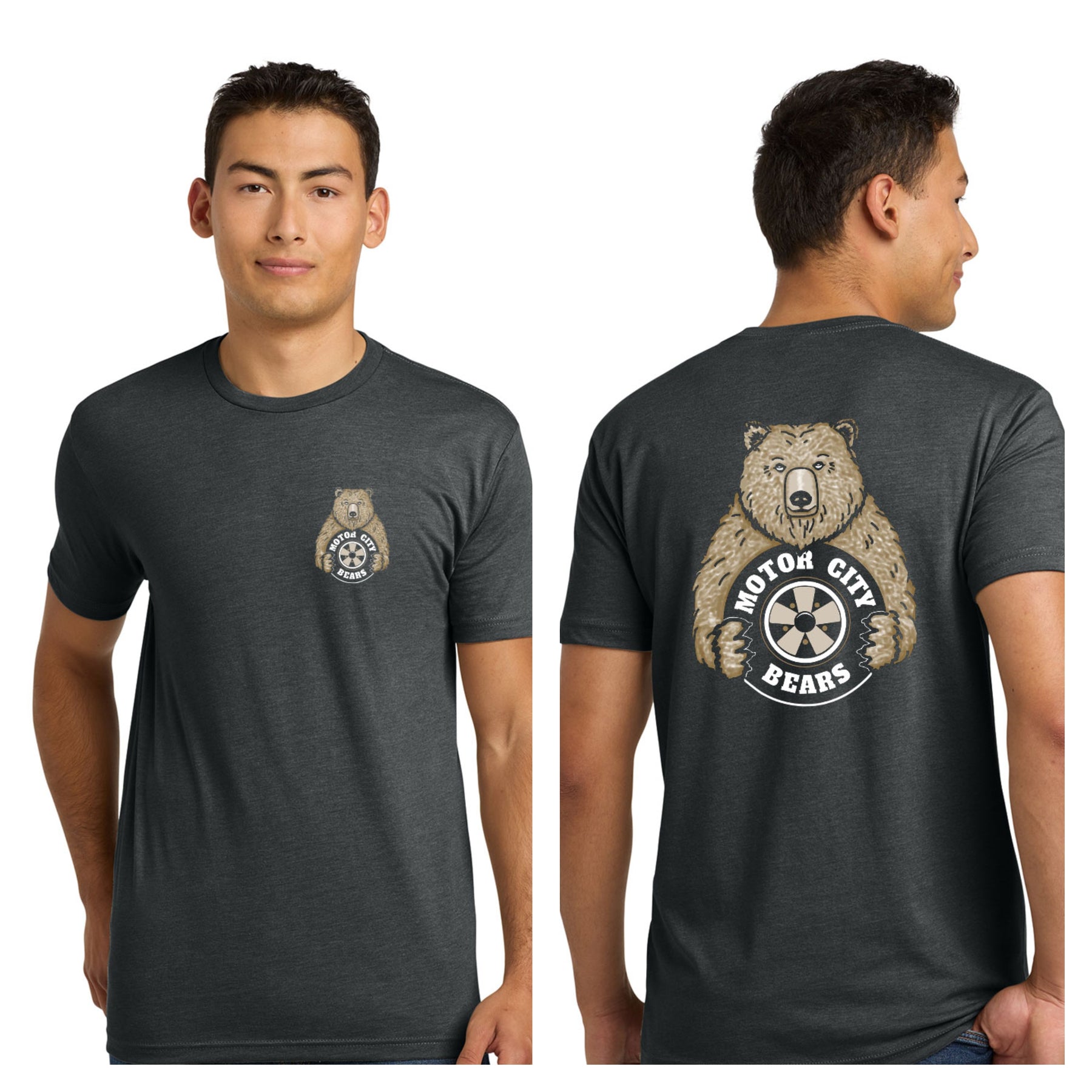 Motor City Bears -  2-Sided Next Level Unisex Blend T-Shirt