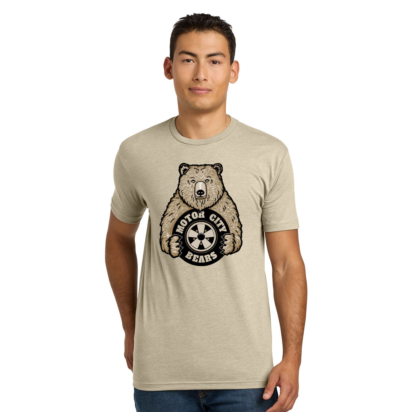 Motor City Bears -  Printed Next Level Unisex Blend T-Shirt