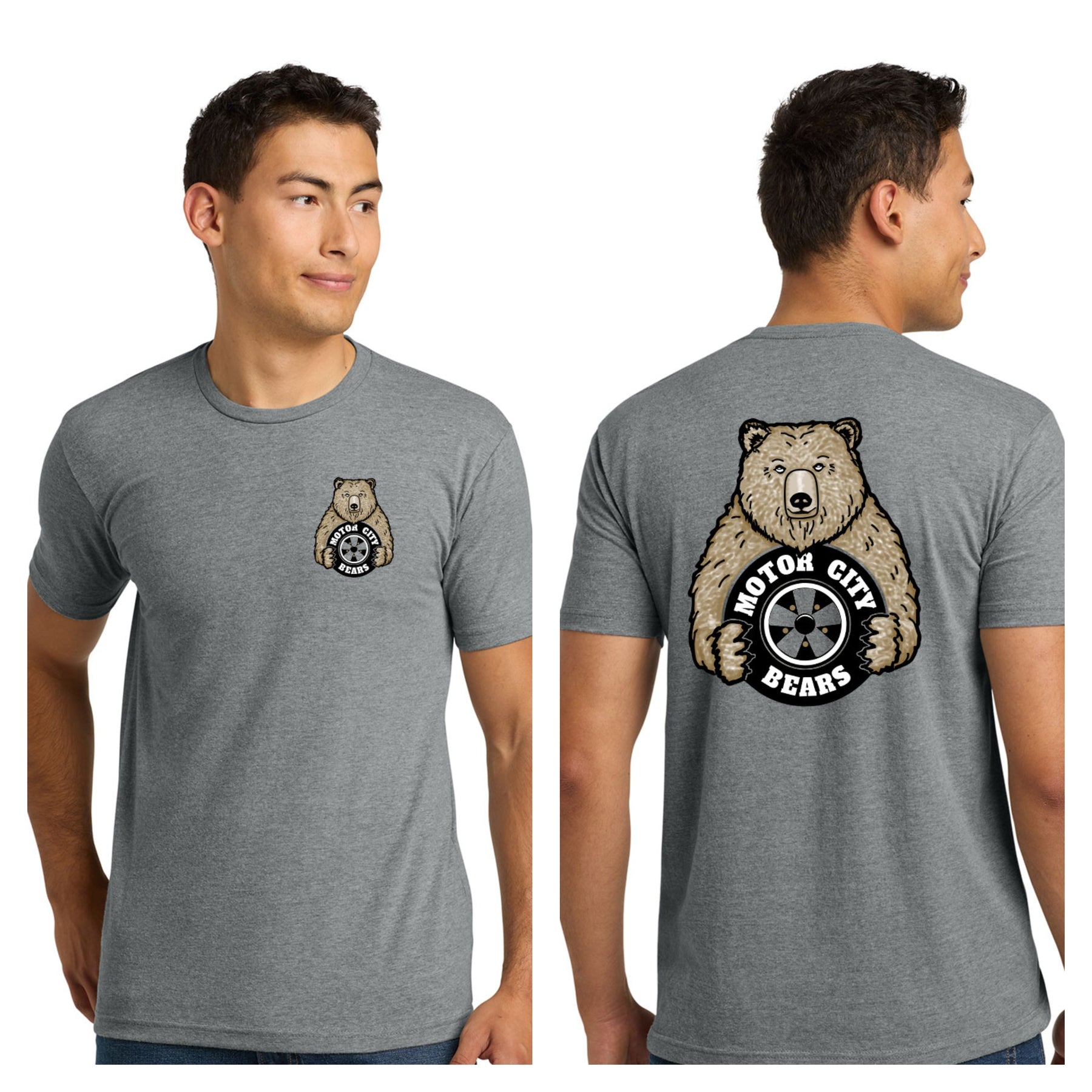 Motor City Bears -  2-Sided Next Level Unisex Blend T-Shirt