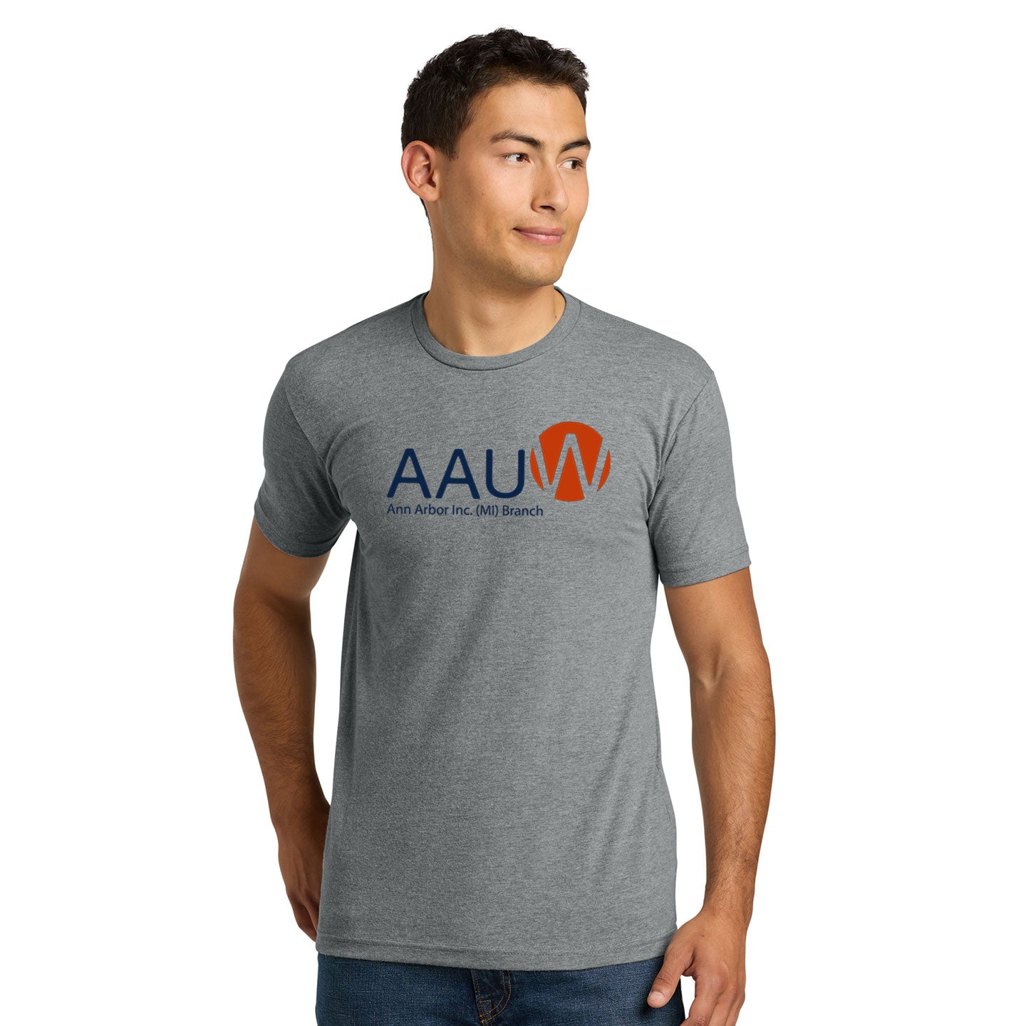 AAUW - Printed Next Level Unisex Blend T-Shirt