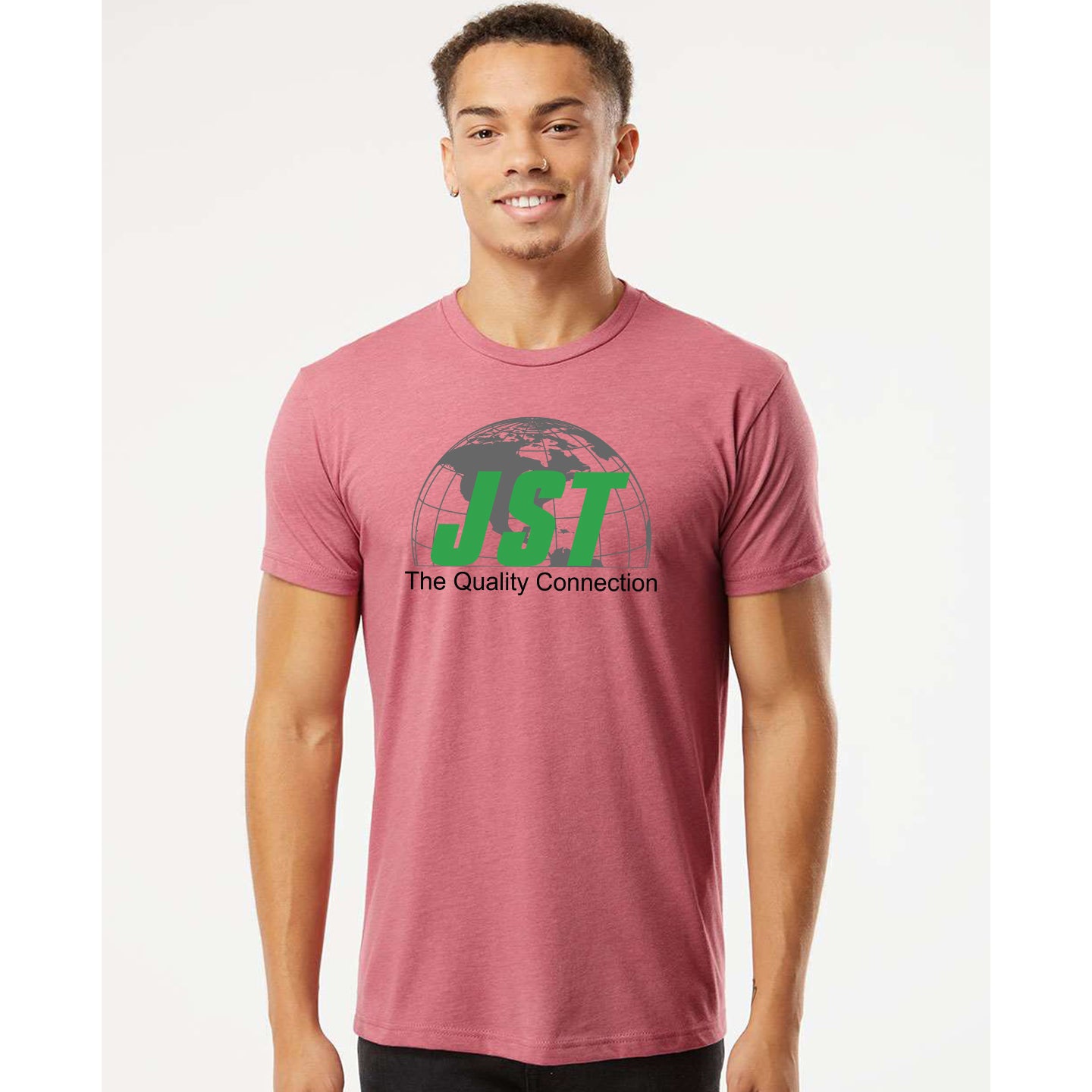 JST - Next Level Unisex 60/40 Blend Printed T-Shirt with Full Front