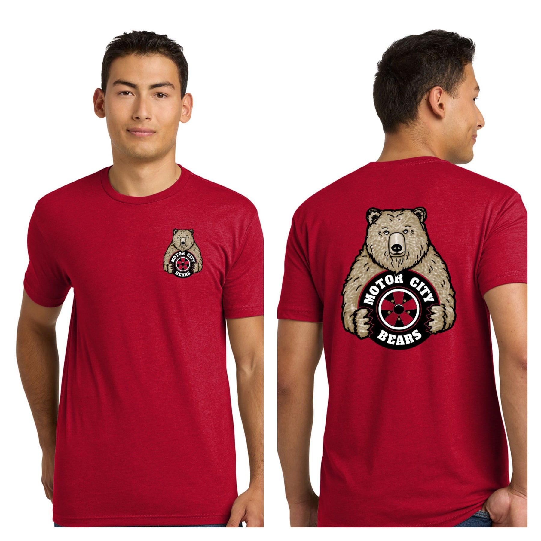 Motor City Bears -  2-Sided Next Level Unisex Blend T-Shirt