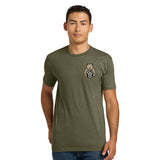 Motor City Bears -  Printed Crest Next Level Unisex Blend T-Shirt