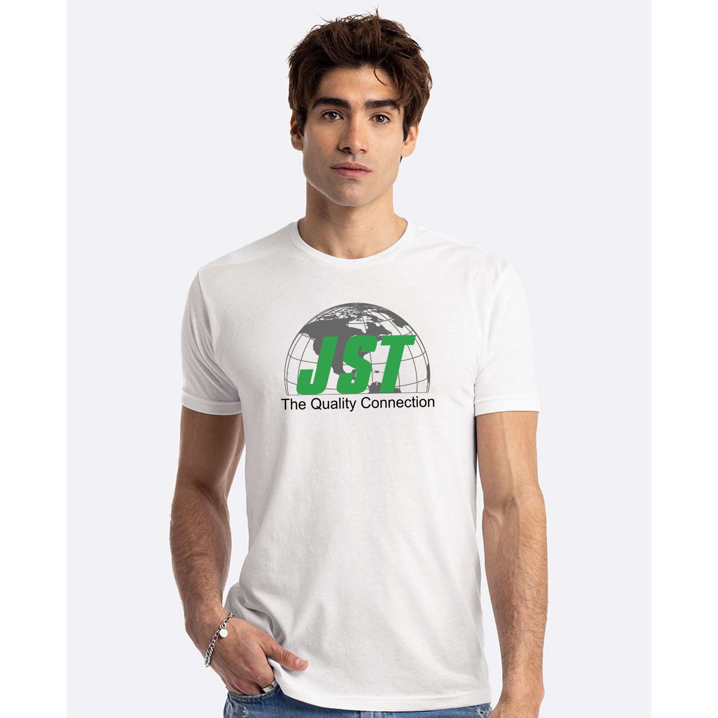 JST - Next Level Unisex 60/40 Blend Printed T-Shirt with Full Front