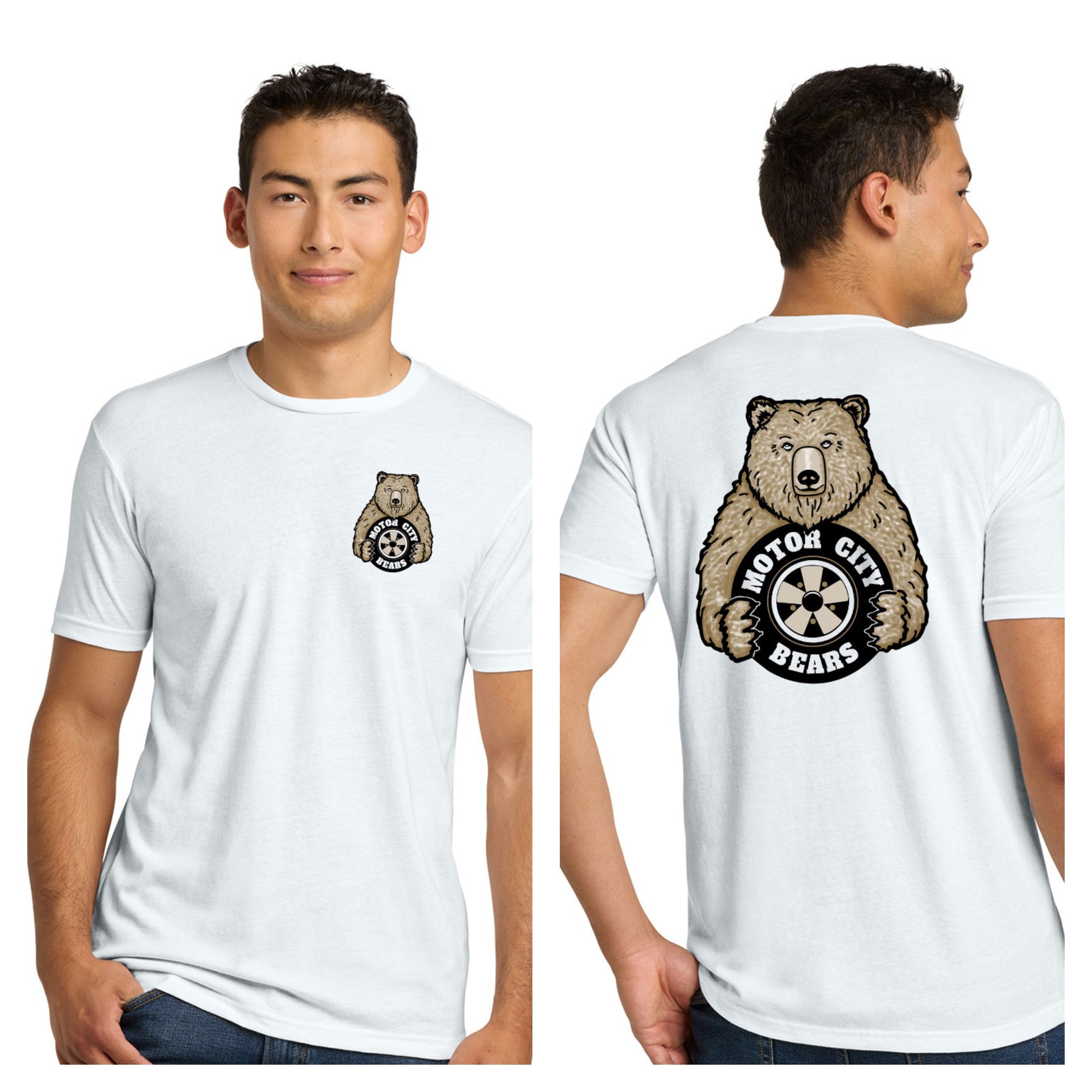 Motor City Bears -  2-Sided Next Level Unisex Blend T-Shirt
