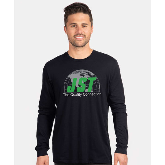 JST - Unisex Blended Long Sleeve T-Shirt Printed with Full Front