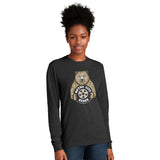 Motor City Bears -  Printed Next Level Unisex Blend Long Sleeve Tee