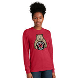 Motor City Bears -  Printed Next Level Unisex Blend Long Sleeve Tee