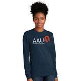 AAUW - Printed Next Level Unisex Blend Long-Sleeve T-Shirt