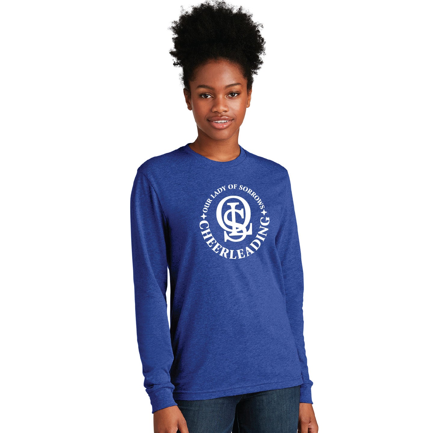 OLS Cheer - Unisex Next Level Blended Long Sleeve T-Shirt