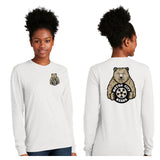 Motor City Bears -  2-Sided Next Level Unisex Blend Long Sleeve Tee
