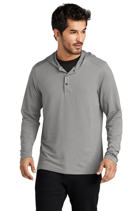 OGIO® Luuma Flex Hooded Henley Embroidery