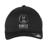 Pure Fit Printed Logo Flexfit Cotton Blend Cap