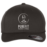 Pure Fit Printed Logo Flexfit Cotton Blend Cap