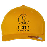 Pure Fit Printed Logo Flexfit Cotton Blend Cap