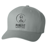 Pure Fit Printed Logo Flexfit Cotton Blend Cap