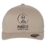 Pure Fit Printed Logo Flexfit Cotton Blend Cap